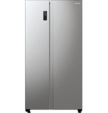 Gorenje NRR9185EAXL side-by-side refrigerator Freestanding 550 L E Silver