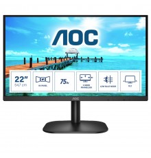 AOC B2 22B2H/EU LED display 54.6 cm (21.5") 1920 x 1080 pixels Full HD Black