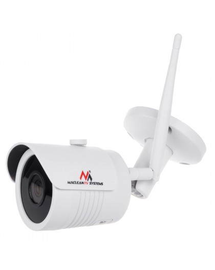 Maclean IP Camera IPC WiFi 5MPx outdoor, horn, CMOS 1/2.5", H.264/H.264+/H.265/H.265+/JPEG/AVI, Onvif, MCTV-516