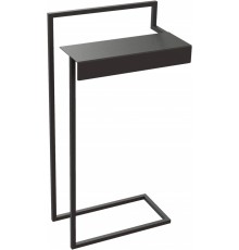 Floor hanger with shelf