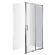 Shower door 140 cm - sliding