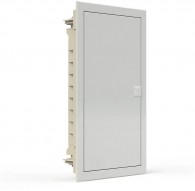 Installation housing plastic, metal doors, flush