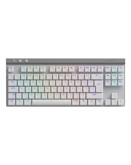 Logitech G G515 Lightspeed TKL keyboard Gaming RF Wireless + Bluetooth QWERTY US International White