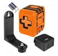 Cross laser 30 m, case & mag. mount, green