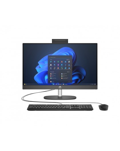 HP ProOne 240 G10 AIO i5-1335U 23.8"FHD IPS 250nits AG 8GB DDR4 3200 SSD256 UHD W11Pro Черный 3Y OnSite