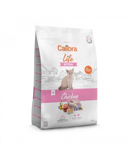 CALIBRA Cat Life Kitten Chicken - dry cat food - 6kg