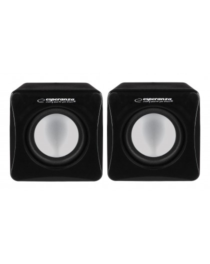 Esperanza EP111 loudspeaker 2-way Black 6 W