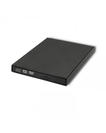 Qoltec 51858 External DVD-RW recorder |USB 2.0|Black