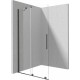 Walk-in shower wall 90 cm - sliding