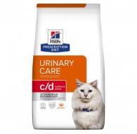 HILL'S PRESCRIPTION DIET Feline c/d Urinary Care Multicare Stress Dry cat food Chicken 3 kg