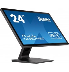 iiyama ProLite 23.8” PCAP 10pt touchscreen monitor featuring IPS panel technology, Edge-to-Edge glass design and anti fingerprin