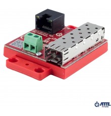 Gigabitowy media konwerter Ethernet ATTE xFIBER-2-70 (PoE OUT)