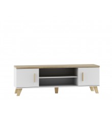 Cama TV stand LOTTA 160 2D2K white/sonoma