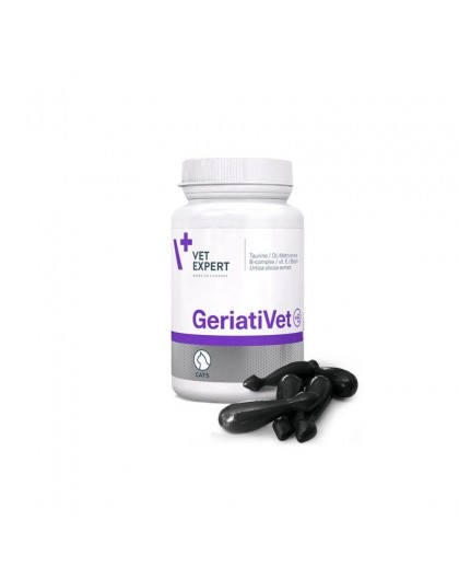 VET EXPERT GeriatiVet Cat - supporting preparation for older cats - 60 caps.