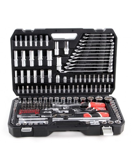 YATO YT-38841 1/4", 3/8", 1/2" Socket wrench set