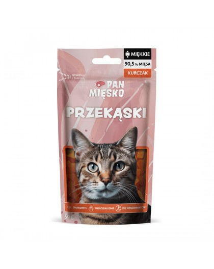 PAN MIĘSKO Chicken Snacks - cat treats - 50g