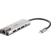 D-Link 5-in-1 USB-C Hub with HDMI/Ethernet and Power Delivery