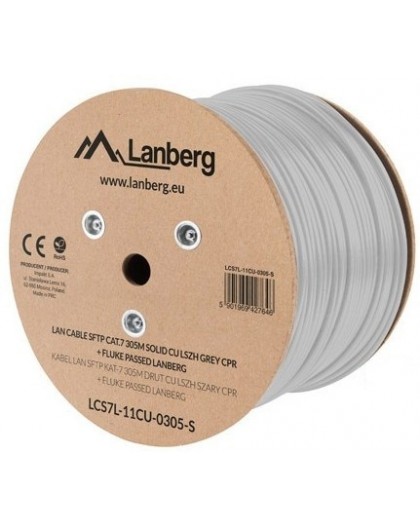 Lanberg LCS7L-11CU-0305-S võrgukaabel valge 305 m Cat7 S/FTP (S-STP)