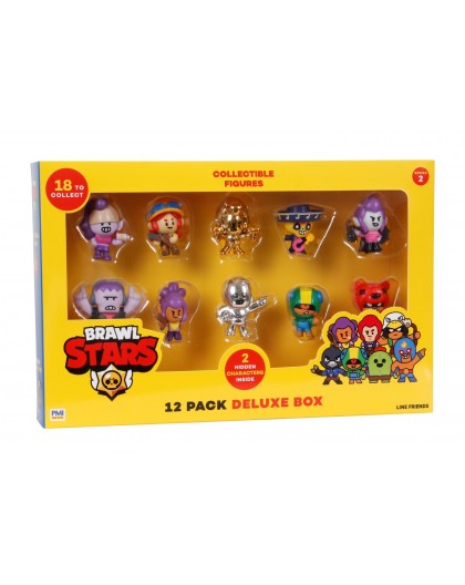 BRAWL STARS S2 FIGURES -12 PACK DELUXE BOX