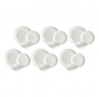 LA PORCELLANA BIANCA SOGNANTE Tableware set (18 pc