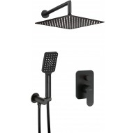 Concealed shower set