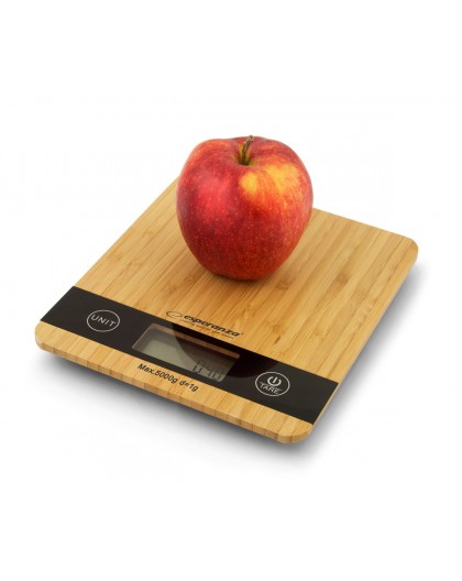 Esperanza EKS005 Electronic kitchen scale Bambus Tabletop Rectangle