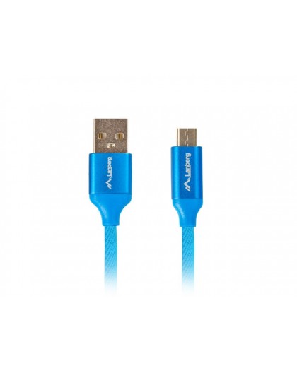 LANBERG CABLE USB 2.0 MICRO-B (M) - A (M) 1M QC