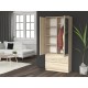 Topeshop SS-90 SON LUS KPL bedroom wardrobe/closet 5 shelves 2 door(s) Oak