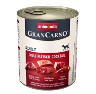 animonda GranCarno multi meat cocktail Beef, Chicken, Game, Heart, Turkey Adult 800 g