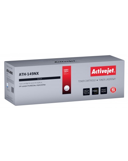 Activejet ATH-149NX Toner (replacement HP 149X HP149X W1490X Supreme 9500 pages black)