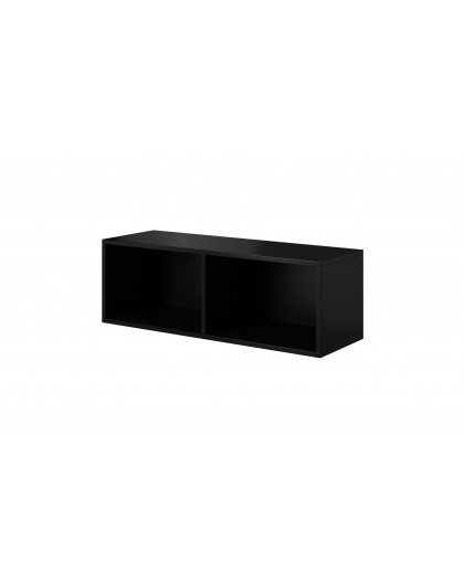Cama open storage cabinet ROCO RO2 112/37/37 black