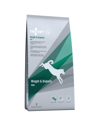 TROVET Weight & Diabetic WRD Chicken - dry dog food - 3kg