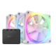 NZXT F120 RGB Triple Pack Computer case Fan 12 cm White 3 pc(s)