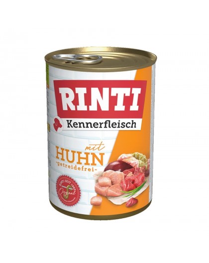 RINTI Kennerfleisch Chicken - wet dog food - 400g