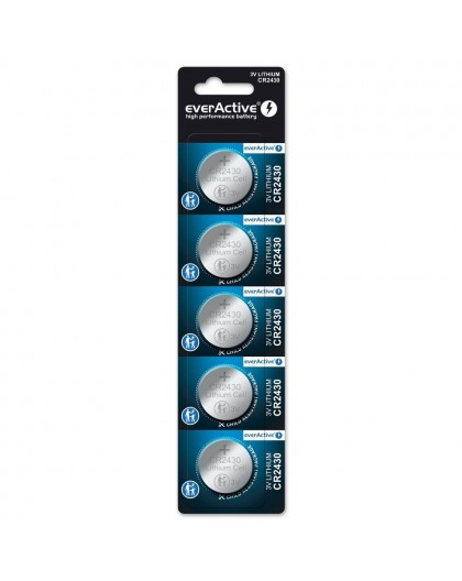 Lithium battery mini everActive CR2430 5 pcs.