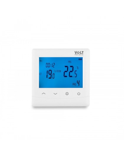 COMFORT HT-08 thermostat (floor) + smartphone app (Wi-Fi)