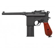 Air rifle pistol Ranger M712 BROOMHANDLE Full Auto Blowback K.4,5 BBS 19-shots KWC