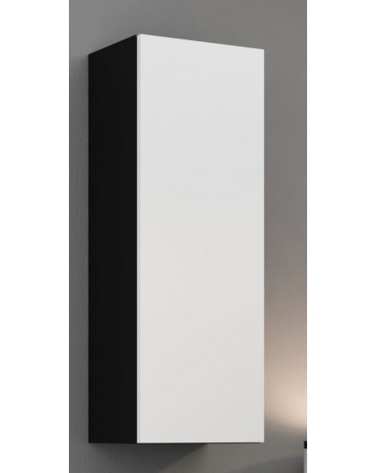 Cama Cabinet VIGO "90" full 90/35/32 black/white gloss