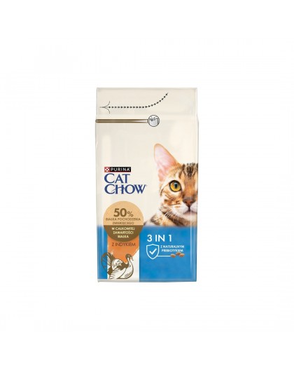 Purina CAT CHOW cats dry food 1.5 kg Adult Turkey