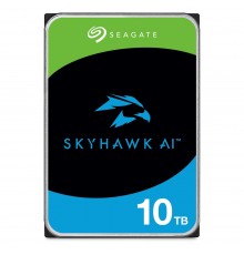 Seagate SkyHawk AI internal hard drive 10 TB 7200 RPM 256 MB 3.5" Serial ATA III (ST10000VE001)