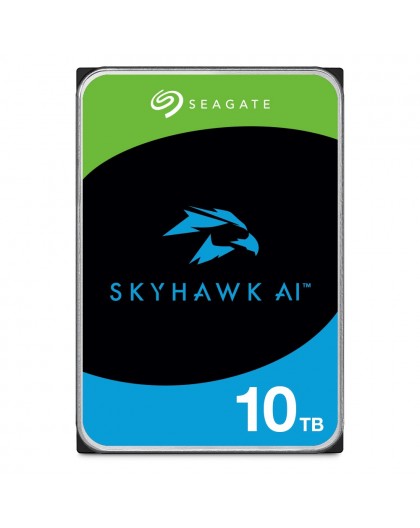 Seagate SkyHawk AI internal hard drive 10 TB 7200 RPM 256 MB 3.5" Serial ATA III (ST10000VE001)