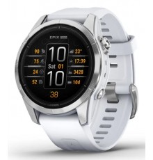 Garmin epix Pro (Gen 2) 3.05 cm (1.2") AMOLED 42 mm Digital 390 x 390 pixels Touchscreen Silver Wi-Fi GPS (satellite)