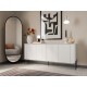 Cama VERA chest of drawers 190x40x80 matt white