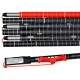 Mammut Carbon Probe 280 speed lock ski pole 2 pc(s) 2.8 m Black, Red