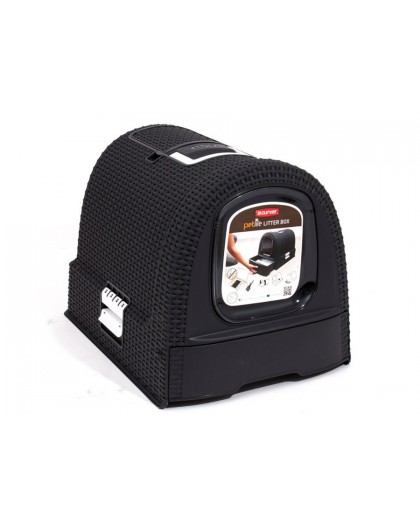 CURVER cat litter box - black
