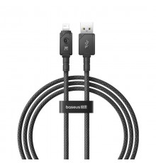 Baseus Unbreakable USB A to iP cable 1 m 5V-2.4A Black
