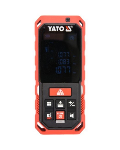 Yato YT-73126 distance meter Laser distance meter Black, Red 40 m