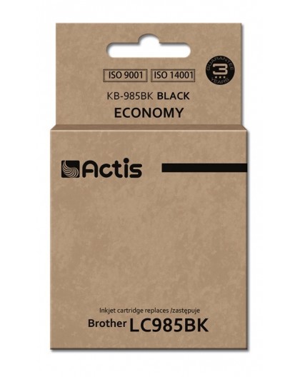 Actis KB-985Bk Ink Cartridge (replacement for Brother LC985BK Standard 28,5 ml black)