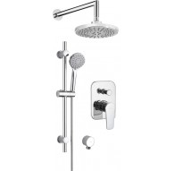 Concealed shower set