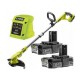 RYOBI cordless grass trimmer with string 18V RLT183222S